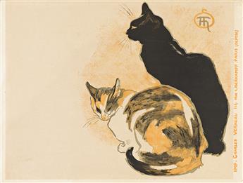 THÉOPHILE-ALEXANDRE STEINLEN (1859-1923). [EXPOSITION DE L'OEUVRE EXPOSITION DE L'OEUVRE DE T.A. STEINLEN]. 1894. 23x30¼ inches, 58½x            